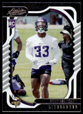2022 PANINI ABSOLUTE. BRIAN ASAMOAH II ROOKIE MINNESOTA VIKINGS #148.