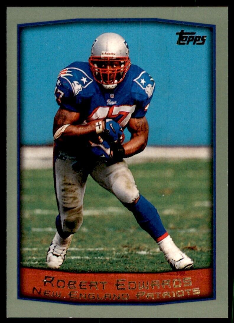 1999 Topps Robert Edwards New England Patriots #290