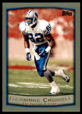 1999 TOPPS GERMANE CROWELL DETROIT LIONS #273