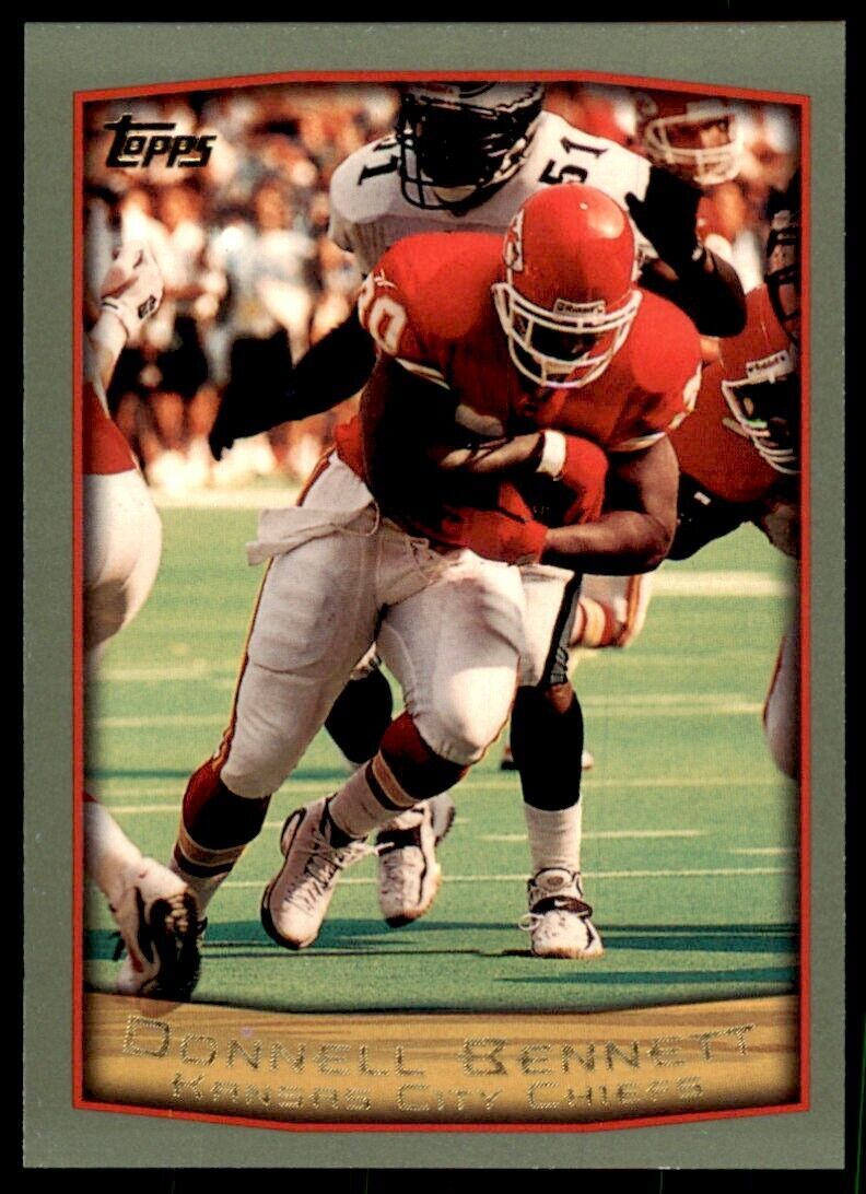 1999 TOPPS DONNELL BENNETT KANSAS CITY CHIEFS #166