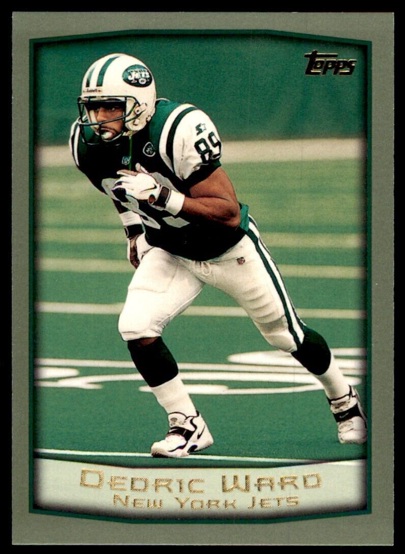 1999 TOPPS DEDRIC WARD NEW YORK JETS #69