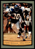 1999 TOPPS NATRONE MEANS SAN DIEGO CHARGERS #65