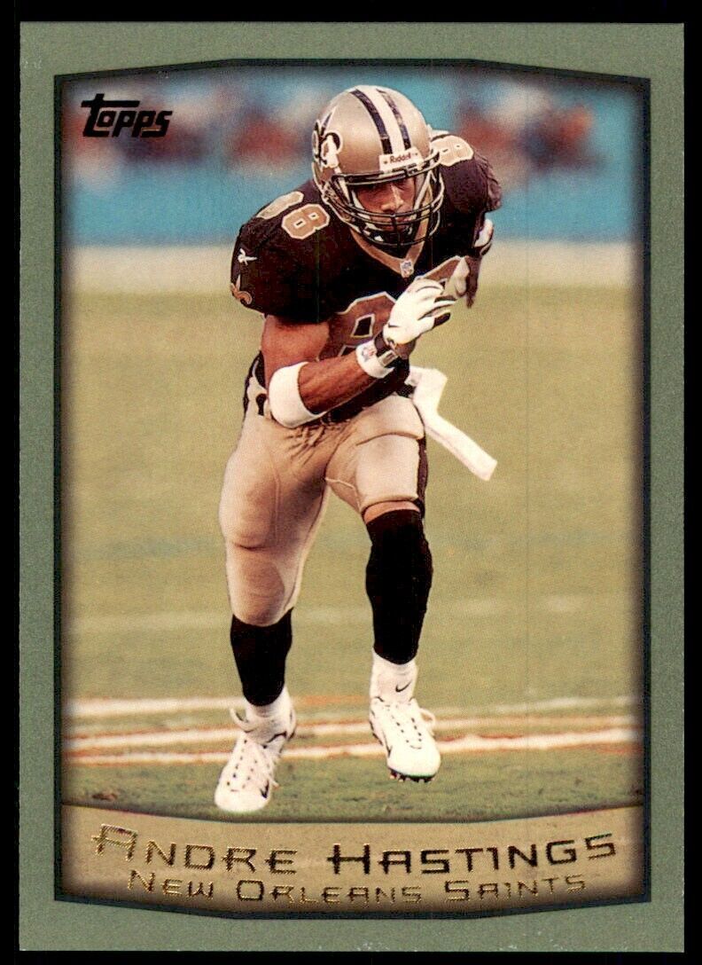 1999 TOPPS ANDRE HASTINGS NEW ORLEANS SAINTS #59