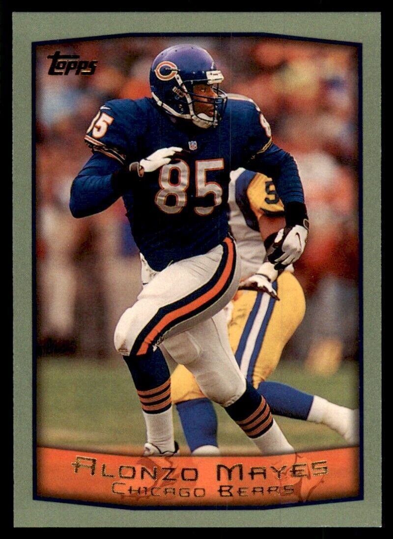 1999 TOPPS ALONZO MAYES CHICAGO BEARS #224