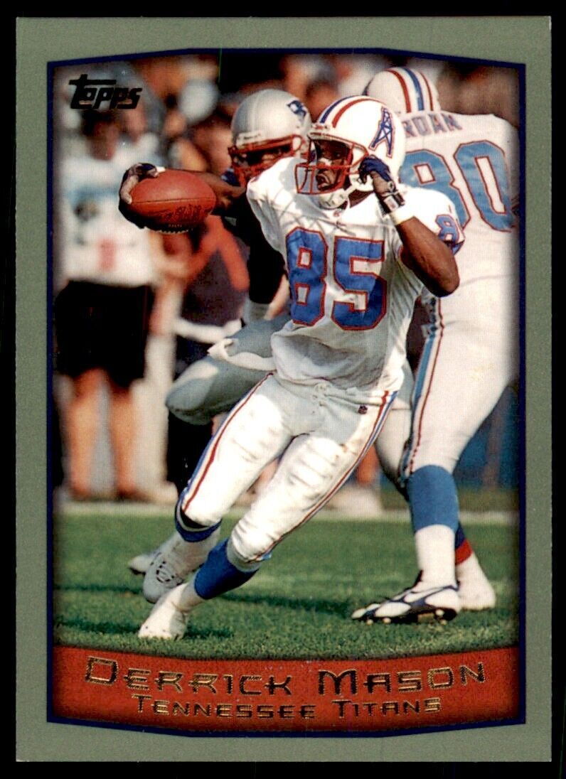 1999 Topps Derrick Mason Tennessee Titans #21