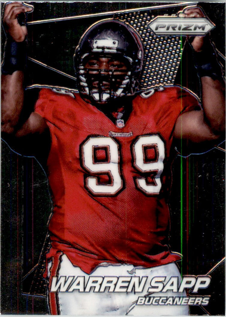 2014 PANINI PRIZM WARREN SAPP TAMPA BAY BUCCANEERS #173