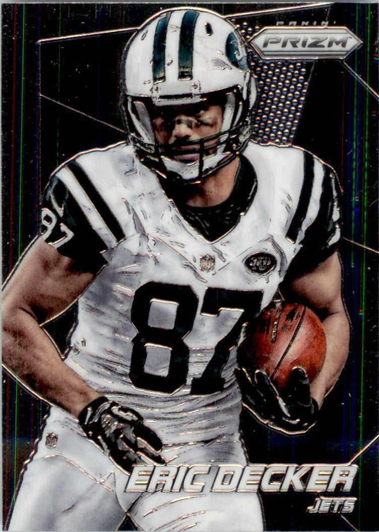 2014 PANINI PRIZM ERIC DECKER NEW YORK JETS #110