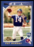 2000 TOPPS COLLECTION PAT BARNES FRANKFURT GALAXY #345