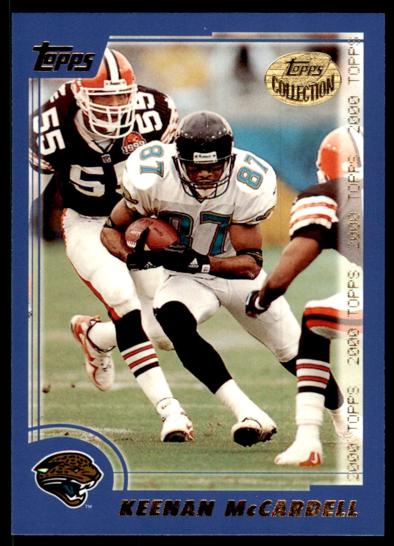 2000 TOPPS COLLECTION KEENAN MCCARDELL JACKSONVILLE JAGUARS #199