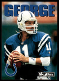 1992 SkyBox Football Card Jeff George E Indianapolis Colts #226