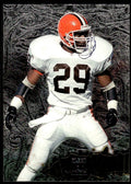1996 Fleer Metal Football Card Eric Turner Baltimore Ravens #12