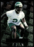 1996 Fleer Metal Football Card Ray Mickens Rookie A New York Jets #141