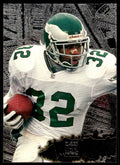 1996 Fleer Metal Football Card Ricky Watters Philadelphia Eagles #94