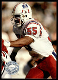 1991 Pro Set Platinum Football Card Chris Singleton New England Patriots #232