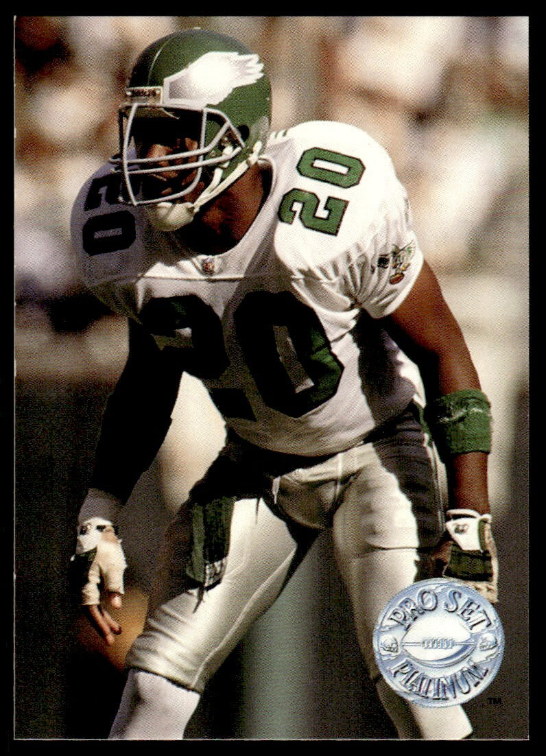 1991 Pro Set Platinum Football Card Andre Waters Philadelphia Eagles #251