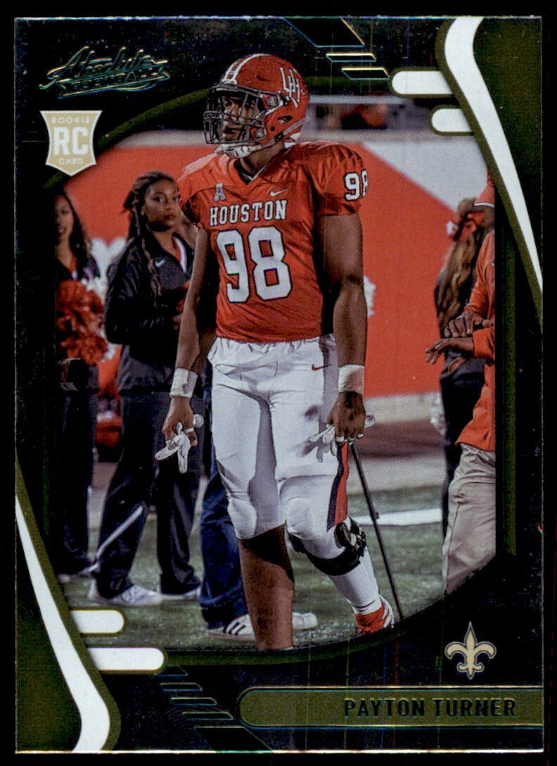 2021 PANINI ABSOLUTE PAYTON TURNER ROOKIE NEW ORLEANS SAINTS #194