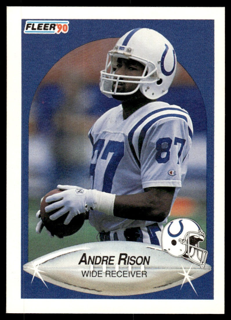 1990 Fleer Football Card Andre Rison Indianapolis Colts #231