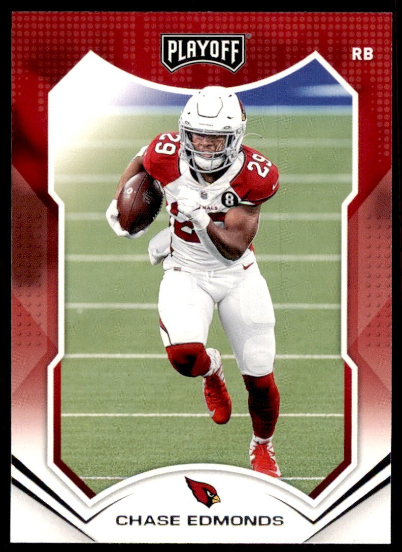 2021 PANINI PLAYOFF CHASE EDMONDS ARIZONA CARDINALS #178