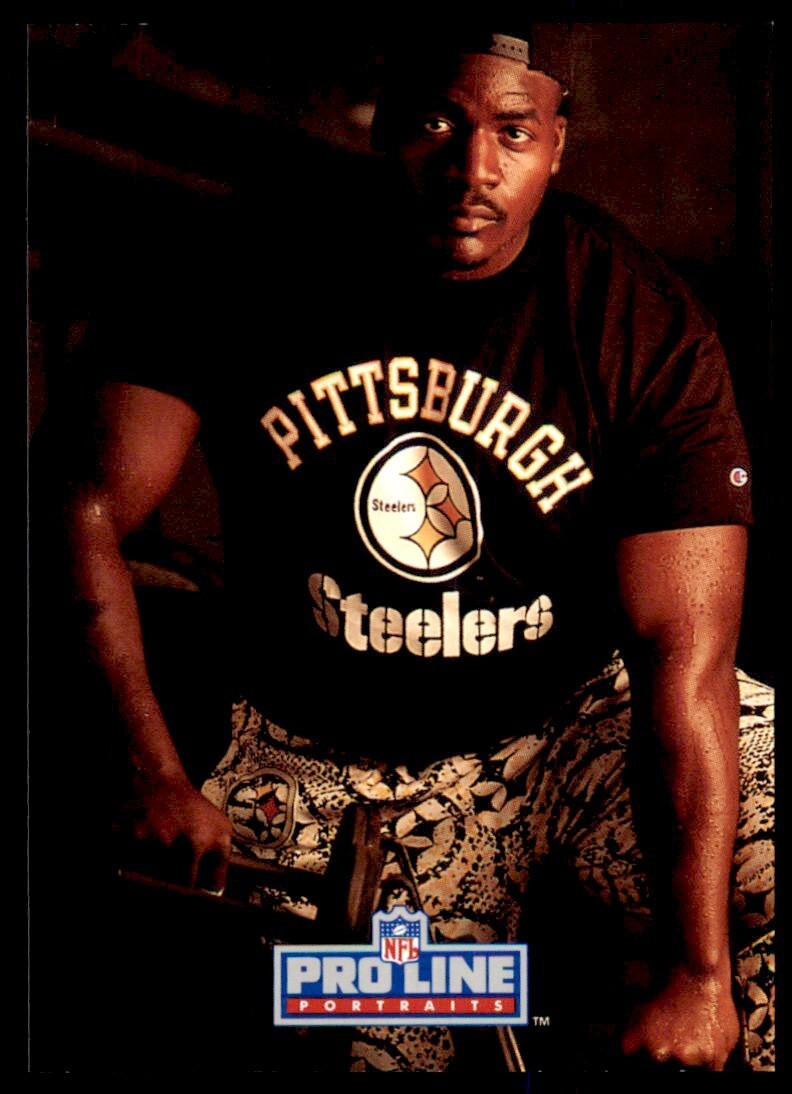 1992 PRO LINE LEON SEARCY PITTSBURGH STEELERS #402