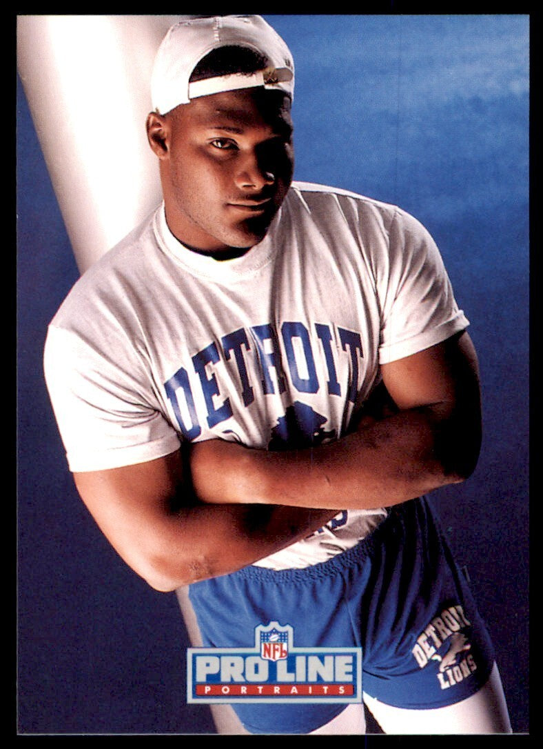 1992 PRO LINE TOBY CASTON DETROIT LIONS #429