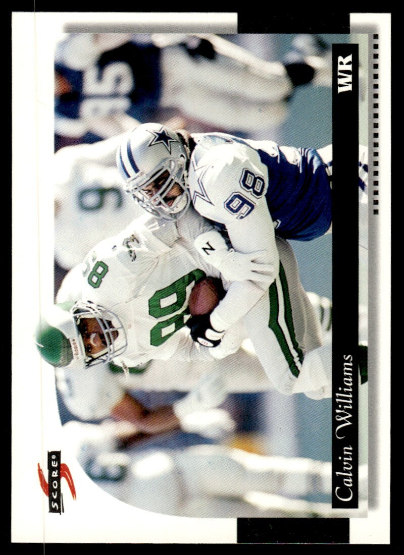 1996 Score Football Card Calvin Williams Philadelphia Eagles #122