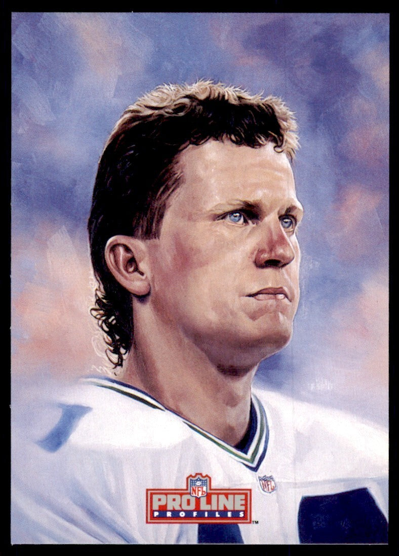 1992 PRO LINE DAN MCGWIRE SEATTLE SEAHAWKS #176