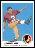1969 TOPPS. CHARLIE GOGOLAK WASHINGTON REDSKINS #205