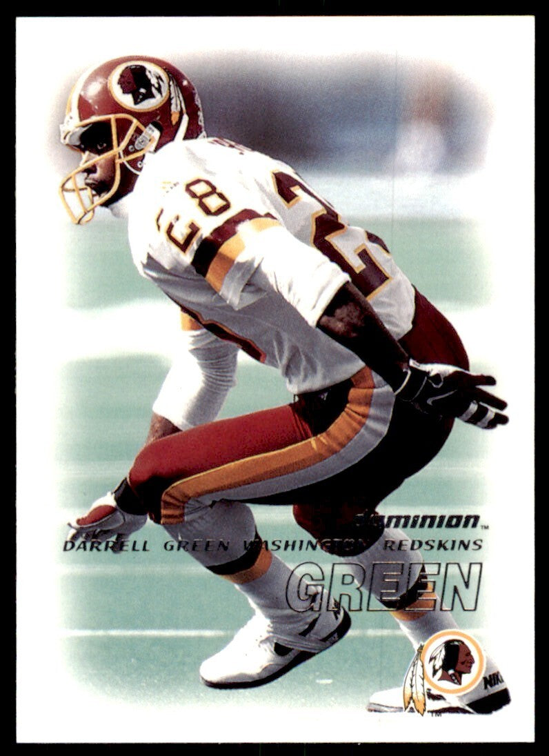 2000 FLEER DOMINION DARRELL GREEN WASHINGTON REDSKINS #152