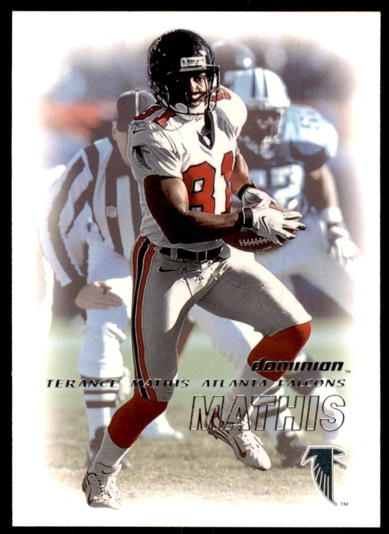 2000 FLEER DOMINION TERANCE MATHIS ATLANTA FALCONS #153