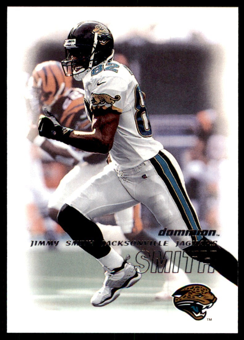 2000 FLEER DOMINION JIMMY SMITH JACKSONVILLE JAGUARS #161