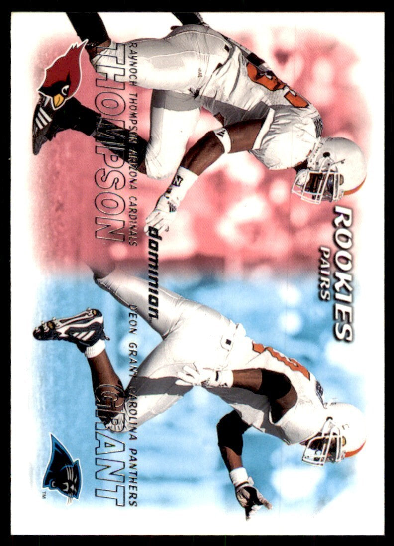 2000 FLEER DOMINION RAYNOCH THOMPSON/DEON GRANT #244