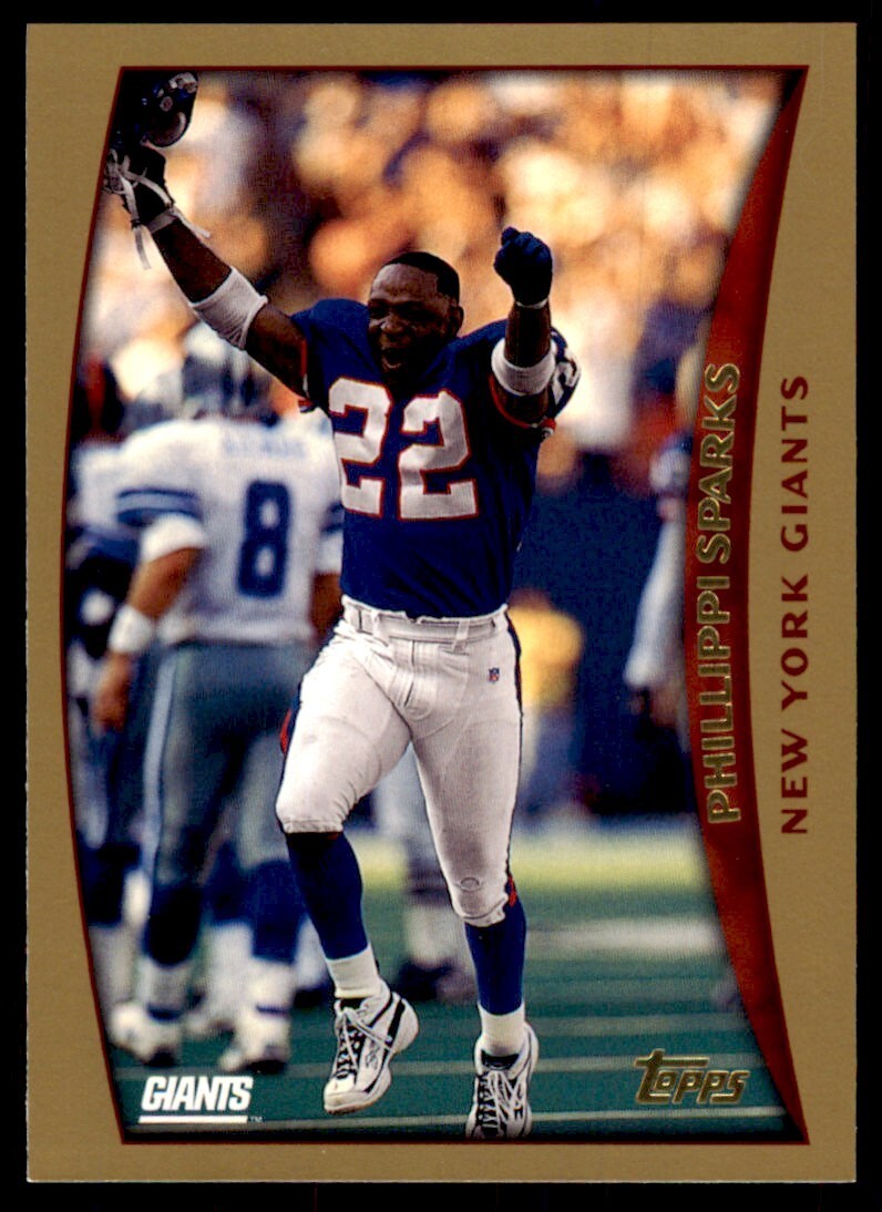 1998 TOPPS PHILLIPPI SPARKS NEW YORK GIANTS #157