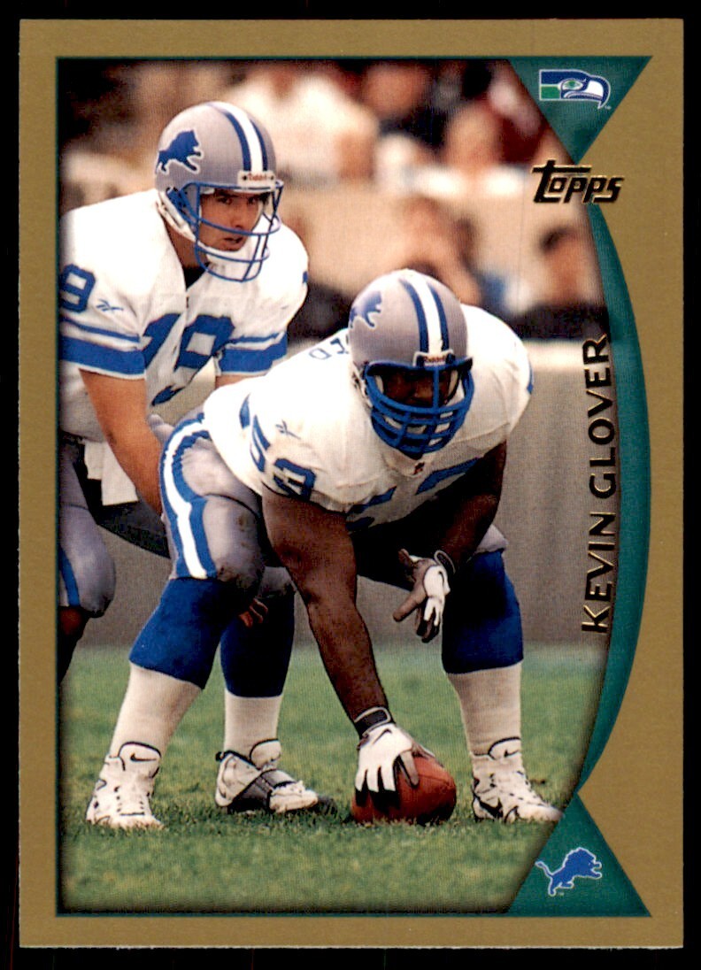 1998 TOPPS KEVIN GLOVER SEATTLE SEAHAWKS #296
