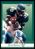 1991 FLEER BRAD BAXTER NEW YORK JETS #147