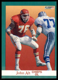 1991 FLEER JOHN ALT KANSAS CITY CHIEFS #88