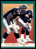 1991 FLEER CHRIS HINTON ATLANTA FALCONS #203