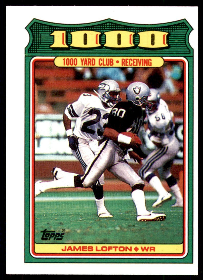 1988 Topps James Lofton Football Cards #16