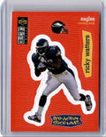 1997 Collector's Choice Stick-Ums Ricky Watters Football Card Philadelphia