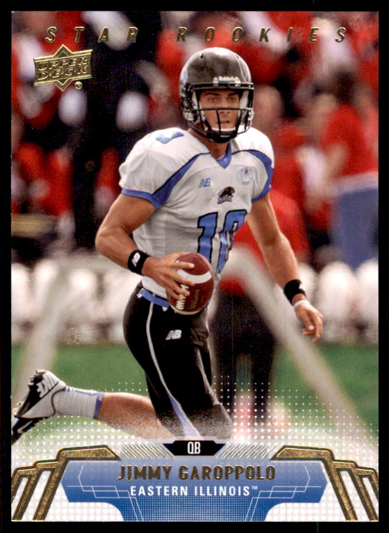 2014 Upper Deck Jimmy Garoppolo Football Cards #62