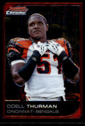 2006 Bowman Chrome Odell Thurman Football Cards #191