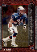1999 Bowman Chrome Ty Law Football Cards #21