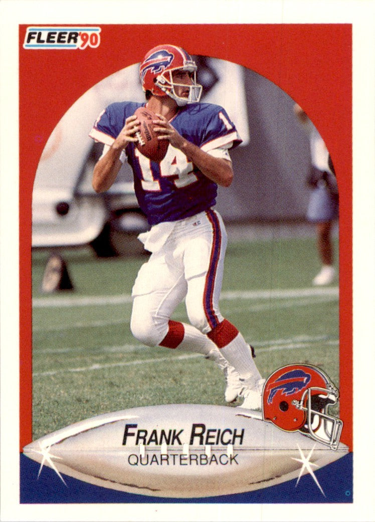 1990 Fleer Update Frank Reich Football Cards #U-71