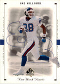1999 Upper Deck SP Authentic Ike Hilliard Football Cards #55