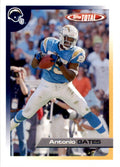 2005 Topps Total Antonio Gates Football Cards #244