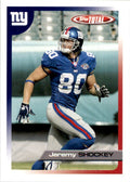 2005 Topps Total Jeremy Shockey Football Cards #67