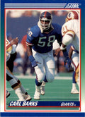1990 Score Carl Banks Football Cards #86