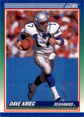 1990 Score Dave Krieg Football Cards #16