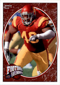 2008 Upper Deck Heroes Sedrick Ellis (100) Football Cards #192