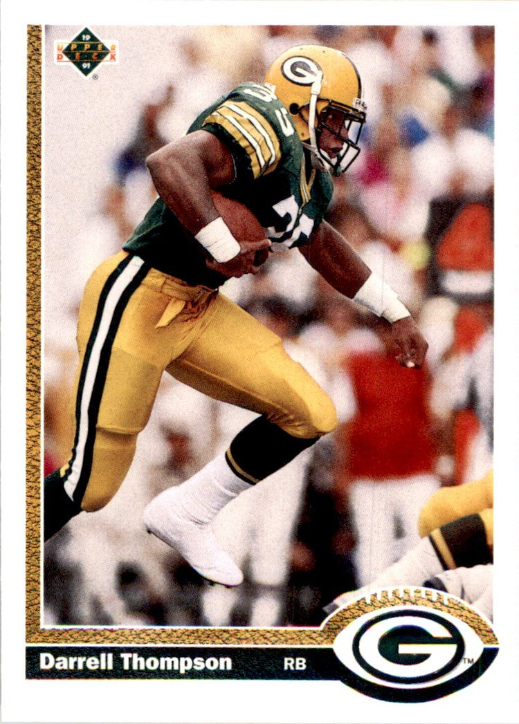1991 Upper Deck Darrell Thompson Football Cards #672