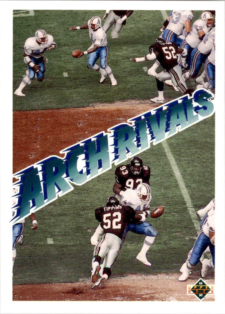 1991 Upper Deck Lorenzo White/Ken Tippins Football Cards #657